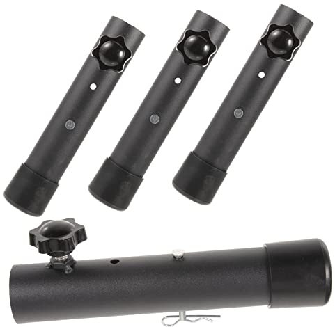 NULYLU 4pcs Table Height Extender Replacement Furniture Leg Telescopic Table Leg