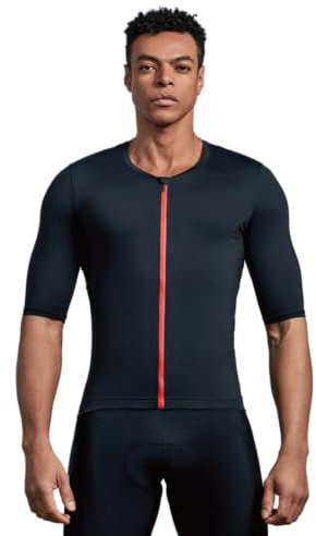CEROTIPOLAR Windkanal-Trikot für Herren Professionelles Radsport-Shirt mit Vollreißverschluss