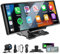 Pantalla inalámbrica Carplay para coche, tablet Bluetooth de 10.26 pulgadas con Car Play, Android Auto, cámara trasera HD 1080P, navegación GPS, FM, AUX, control de voz