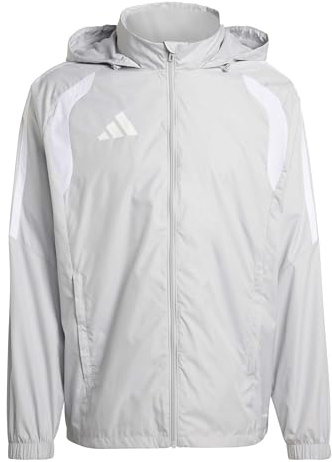 adidas Coupe-vent pour homme Tiro26 League S Team Gris clair/blanc