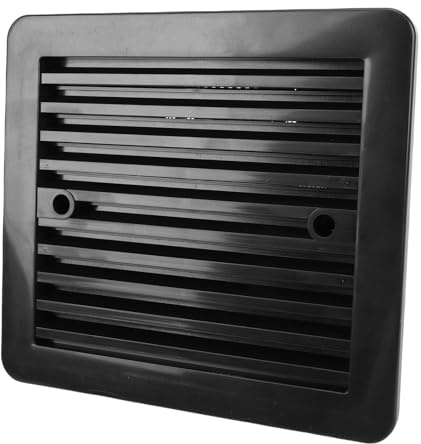 EIMSOAH Ventilateur de Refroidissement Puissant de 3000 Tr/min avec Couvercle pour Tentes de Camping de Camion de Voiture, Installation Facile