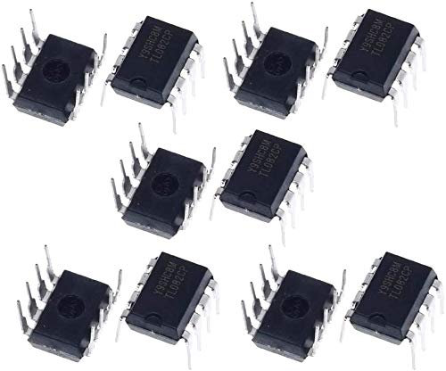 Movilideas 10 Unidades TL082CP Dip-8 TL082 Dip TL082CN Amplificador Operacional Doble