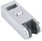 Plastique Chromé Réglable Hauteur Carré Douche Curseur Barre De Remplacement Rail De Support De Tête Stand Accessoire De Salle De Bains