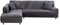 ele ELEOPTION Sofa Überwürfe elastische Stretch Sofabezug 2er Set 3 Sitzer für L Form Sofa inkl. 2 Stücke Kissenbezug