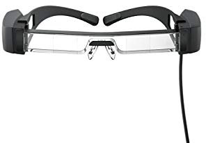 Epson Moverio BT-40 - Lunettes avec Deuxième Écran pour Plus de Confidentialité ou pour Agrandir Leur Poste de Travail Virtuel, Technologie Si-OLED et écran Full HD 1080p, Connectivité USB-C