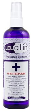 Leucillin Family Sanitiser Hypochlorous Acid Spray – Antibacterial Spray Antiseptic Spray Hand Sanitiser Spray Disinfectant Spray for Piercing Cleaning Solution Hand Sanitizer Your Home Pets (250ml)