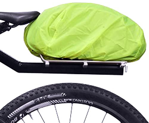 JSHAHA Regenhülle für Regenüberzug Rahrradkorb Fahrradtasche Gepäckträger 35L wasserdichte Neongelb