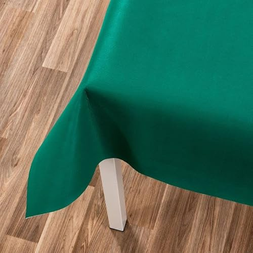 Galeone Biancheria e Tessuti | Mollettone per Tavolo Rettangolare 140x100 cm, Tovaglia Copritavolo Panno Gommato Antimacchia, Tappeto Verde da Gioco