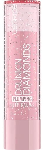 Catrice Drunk'n Diamonds Plumping Lip Balm, Nr. 040, Braun, feuchtigkeitsspendend, pflegend, vergrößernd, glänzend, vegan, ohne Parfüm, ohne Parabene, ohne Mikroplastikpartikel, 1er Pack (3.5g)