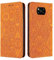 QIWEIQING Compatible con Funda para Xiaomi Poco X3 Pro, Floral Funda Libro con Acollador, Funda Móvil Antideslizante Magnético Plegable Carcasa para Xiaomi Poco X3 NFC Funda. Amarillo XCF