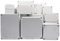 Projektbox, ABS-Kunststoffabdeckung, IP67, elektronische Anschlussdose, wasserdichtes Gehäuse, Instrumentenkoffer, DIY – 125 x 125 x 100 mm, 1 Stück