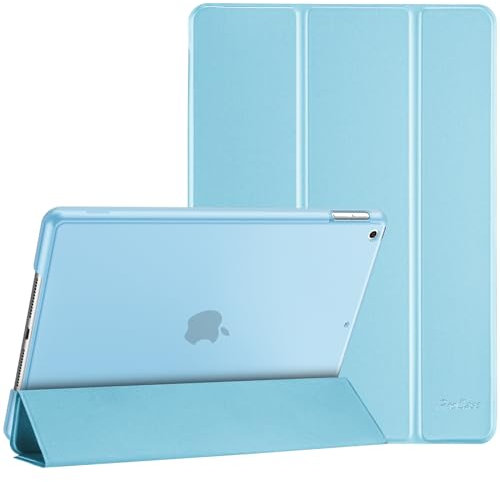 ProCase Hülle für iPad 9./8./7. Generation 10,2 Zoll 2021 2020 2019, Schutzhülle Smart Case Cover Kompatibel mit iPad 9/8/7 -Himmel