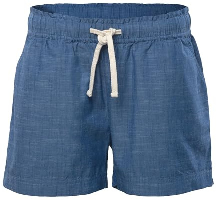 Living Crafts - REEZA | Relax-Hose - Leichte, locker sitzende Sommer-Shorts im Denim-Look mit elastischem Bund und Bindeband