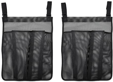 KOSTOO Trampolin-Schuhtasche, Netztasche mit verstellbarem Riemen, Schuh-Organizer, Trampolin-Zubehör für Kinder, 2 Stück