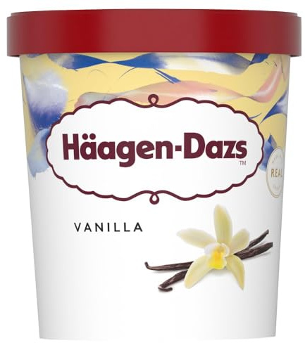 Häagen-Dazs Vanilla Ice Cream 460 ml 460ml × 8