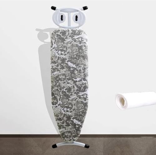 QSPNVFB Bügeltischbezug Für Dampfbügelstation 95x30 cm Universal Bügeltischbezug, Baumwolle Bügelbrettbezug, Ersatzbezug Für Bügelbrett, Thermo Reflect(Marble,95x30 cm/13x38 in)