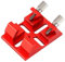 NISHZHU Multi- Finderscope Dovetail with Locking Screw Guide Scope Adapter Bracket for Astronomical Telescope Replacement Parts,Red