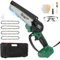 Mini motosega da 6 pollici, compatibile con batteria Makita da 18 V (senza batteria e caricabatterie/verde), batteria per potatura lubrificazione automatica della catena senza spazzole per taglio del