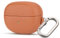 Haobobro [Karbonfaser Textur] Leder Hülle für Bose Ultra Open Earbuds - Handgefertigt Bose Ultra Open Ledercase - Stoßfest Bose Ultra Open Ear Schutzhülle Lederhülle Leather Case mit Karabiner - Braun