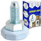 Pie de Goma para Lavadora Diámetro Base Ø 27 mm Altura 36 mm Rosca M10 con Código Original 00637399 para Bosch para Balay para Constructa para Siemens para Neff - MONTERAL