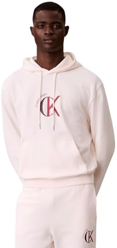 Calvin Klein Herren Ls Eu 350terry Graphic Hoodie Lv04re255g Sweatshirts