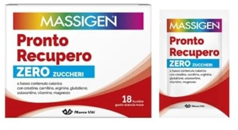 Marco Viti Massigen Pronto Recupero SENZA Zucchero 18 Bustine Edizione Speciale 2025
