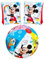 Disney Junior - Schwimm- & Spielset | Wasserball 51 cm + Schwimmflügel Mickey Mouse | für Kinder 3–6 Jahre | aufblasbar | für Pool, Strand & Urlaub | Mickey & Friends