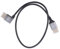 GOOHOCHY Kabel mit Links Gebogenem Stecker Langer Male To Male Videoanschluss für Monitor Pc Fernseher und Spielekonsolen Flexibles Strapazierfähiges Verbindungskabel für Multimedia Geräte