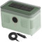 Machine à Glaçons, Mini Machine à Glaçons de Comptoir, 12 Glaçons En 15-20 Minutes, Portable Machine a Glacons avec Pince à Glaçons, pour Fêtes, Camping-Cars, Maison, Bureau, Vert