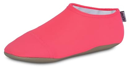 Slipfree Non-Slip Shoes for Girls and Boys. Light, Soft and Comfortable, Unisex Kids Beach Water Shoes with Protective Sole, Ideal for Holiday, Sports and Home. Ariel, Age 9-18 Months