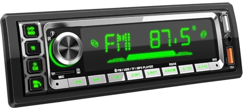 RDS Autoradio Bluetooth, Unterstützung/AUX/SD/TF/WMA /MP3/WAV