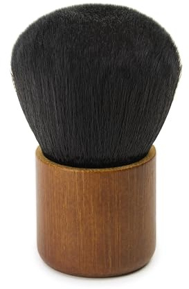 Dynavox CB-1 Reinigungspinsel für Schallplatten, Reinigungsbürste mit Bambus-Griff, feine und weiche Kunstfaser-Borsten zur effektiven Staub-Entfernung
