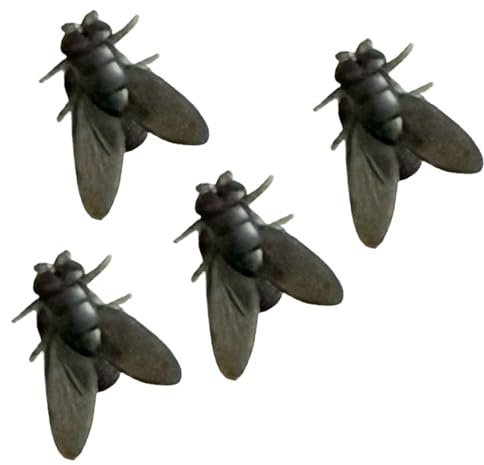 Orecchini realistici a forma di colofonia mosca nera, design creativo sottile e confortevole per tutti i giorni, unico ponte per orecchie da mosca nera, Misura unica, come descritto, come descritto