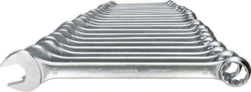 GEDORE 20-piece combination spanner set, SW 8-32 mm