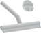 Zone Denmark Duschabzieher/Bad- und Duschwischer mit Halter, Silikon und Kunststoff, 21 x 17 cm, weichgrau (Soft Grey)