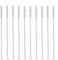 10PCS 11.4Inch Drinking Straw Brush Cleaner Extra Long Thin Straw Cleaning Brush Set for Kettle Spout Tumbler Baby Bottles Funnel Teapot Nozzle Tube Keyboard