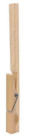 ULTECHNOVO 10 Stück Hölzerne Reagenzglasklemme Reagenzglasclip Holz Reagenzglashalter für Laborversuchsstunde