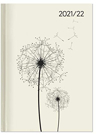 Campustimer Blowballs - A6 Semester-Planer - Studenten-Kalender 2021/2022 - Notiz-Buch - Weekly - Pusteblume - Alpha Edition