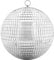 Updated 250mm Mirror Disco Ball with Hanging Ring, Silver Glitter Ball Great for Party or Dj Dance Light Effect Christmas Photo props