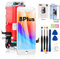 EFAITHFIX Ersatz-LCD-Display für iPhone 8 Plus, 14.9 cm (5.5 Zoll), vollständiges Montage-Display, 3D-Touchscreen-Digitizer mit Reparaturwerkzeug-Set, wasserdicht, selbstklebend, A1897, A1898 (weiß)