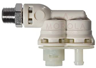 3-Wege-Ventil - VNR Autoinnesco - Racc.M1/8 drehbar aus Stahl 12R11 - Ersatzteil - Zubehör für Kaffeemaschinen