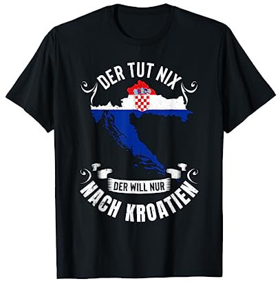 Kroatien Jugoslavija Betrugo Kroatisch Jugo Nation Trikot T-Shirt