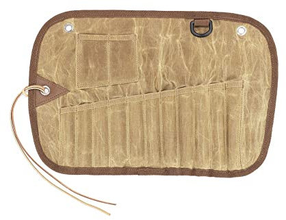 Desikixudy Sac de rangement de vaisselle d'extérieur en toile pour camping, sac de rangement portable