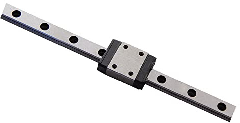 KGTCN Miniatur Linearführung MGN7C 70mm Länge Lagerstahl Linearschiene linear führungsschiene mit 1 Stück MGN7C Lager Gleitblock,für 3D Drucker und CNC XYZ