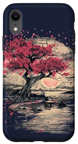iPhone XR Japanese Pink Cherry Blossom Case