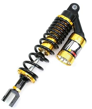 Ammortizzatore Per Moto Scooter ATV Quad BWS Ammortizzatore Sospensione Posteriore Ammortizzatori Moto(Golden)