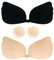BUTO 3 Pezzi Rreggiseno Invisibile,Riutilizzabile Reggiseno Adesivo,Silicone Reggiseno Senza Spalline,Senza Schienale Push-Up in Silicone per Le Donne,Copricapezzoli (Coppa B)