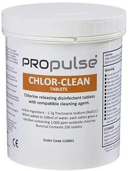Propulse Cleaning Tablets (Tub of 200) CL0001