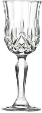 SWEET HOME Likörglas in Kristall Stil Opera RCR Set 6 Stück – Cod. bc00753 X X – Alt.13,6 cm by Varotto & Co.