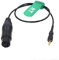 HangTon Mikrofon-Audiokabel für Sony UWP D11 D21 Sennheiser SK500 G4 Transmitter XLR 3 Pin Female auf Locking 3.5mm 1/8 TRS 20